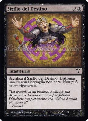 053 / 180 Sigillo del Destino comune (IT) -NEAR MINT-