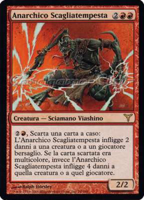 074 / 180 Anarchico Scagliatempesta rara (IT) -NEAR MINT-