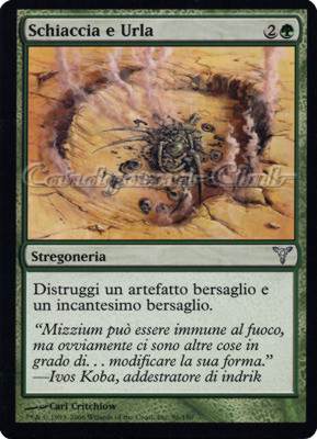 096 / 180 Schiaccia e Urla non comune (IT) -NEAR MINT-