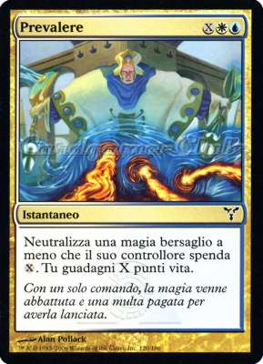 120 / 180 Prevalere comune (IT) -NEAR MINT-