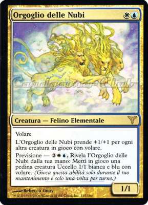 125 / 180 Orgoglio delle Nubi rara (IT) -NEAR MINT-