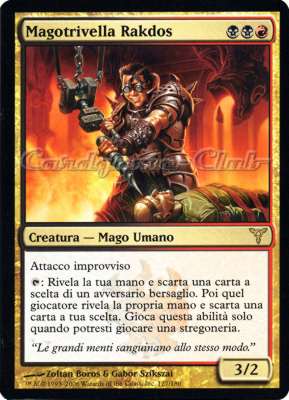 127 / 180 Magotrivella Rakdos rara (IT) -NEAR MINT-