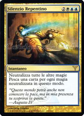 132 / 180 Silenzio Repentino rara (IT) -NEAR MINT-