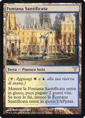 174 / 180 Fontana Santificata rara (IT) -NEAR MINT-