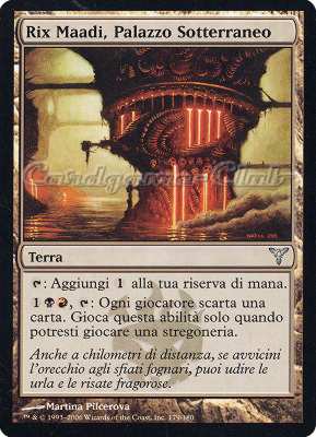 179 / 180 Rix Maadi, Palazzo Sotterraneo non comune (IT) -NEAR MINT-