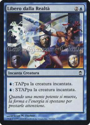 038 / 165 Libero dalla Realta' comune (IT) -NEAR MINT-