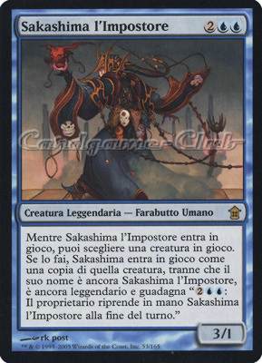 053 / 165 Sakashima l'Impostore rara (IT) -NEAR MINT-