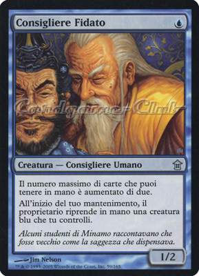 059 / 165 Consigliere Fidato non comune (IT) -NEAR MINT-