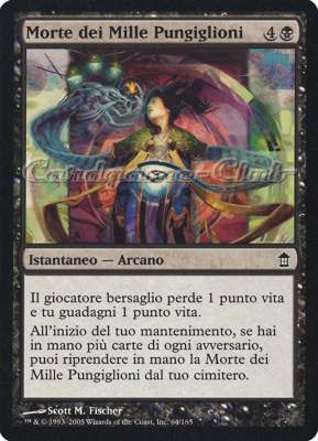 064 / 165 Morte dei Mille Pungiglioni comune (IT) -NEAR MINT-