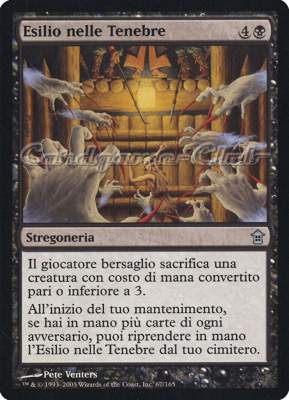 067 / 165 Esilio nelle Tenebre non comune (IT) -NEAR MINT-