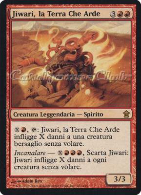 107 / 165 Jiwari, la Terra Che Arde rara (IT) -NEAR MINT-