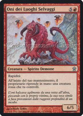 108 / 165 Oni dei Luoghi Selvaggi non comune (IT) -NEAR MINT-