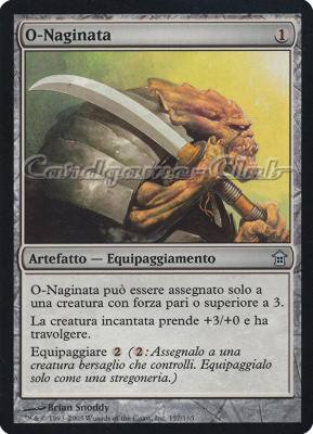 157 / 165 O-Naginata non comune (IT) -NEAR MINT-