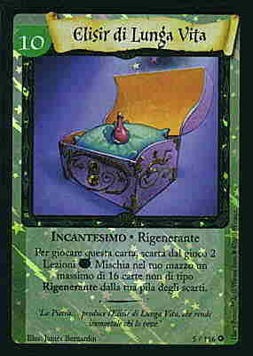005/116 Elisir di Lunga Vita rara foil (IT)  -GOOD-