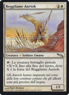 003 / 306 Reggilame Auriok non comune (IT) -NEAR MINT-