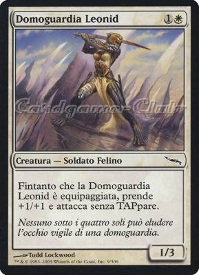 009 / 306 Domoguardia Leonid comune (IT) -NEAR MINT-