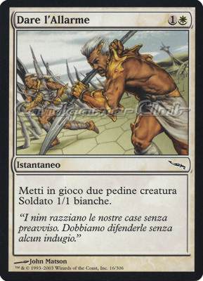 016 / 306 Dare l'Allarme comune (IT) -NEAR MINT-