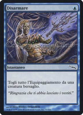 032 / 306 Disarmare comune (IT) -NEAR MINT-