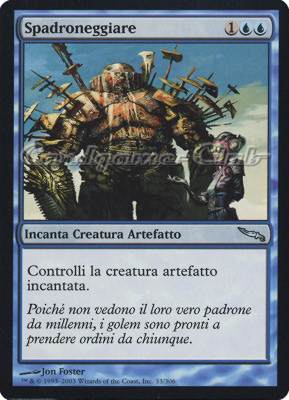 033 / 306 Spadroneggiare non comune (IT) -NEAR MINT-