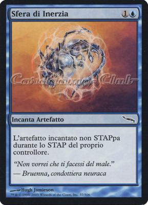 037 / 306 Sfera di Inerzia comune (IT) -NEAR MINT-