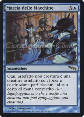 042 / 306 Marcia delle Macchine rara (IT) -NEAR MINT-