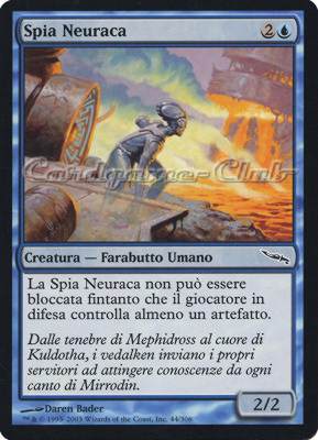 044 / 306 Spia Neuraca comune (IT) -NEAR MINT-