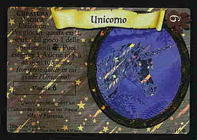 020/116 Unicorno rara foil (IT)