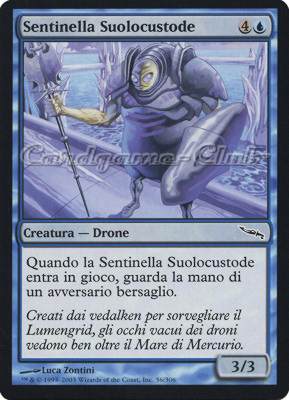 056 / 306 Sentinella Suolocustode comune (IT) -NEAR MINT-