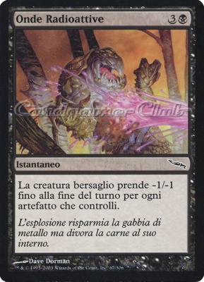 067 / 306 Onde Radioattive comune (IT) -NEAR MINT-