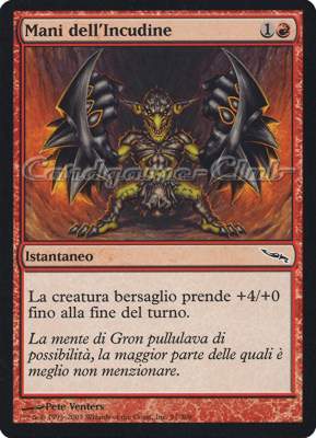 091 / 306 Mani dell'Incudine comune (IT) -NEAR MINT-