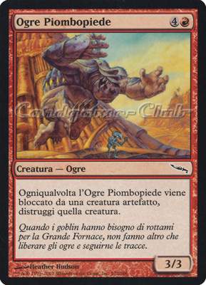 102 / 306 Ogre Piombopiede comune (IT) -NEAR MINT-