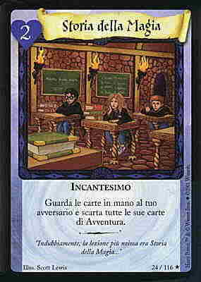 024/116 Storia della Magia rara (IT) -PLAYED-