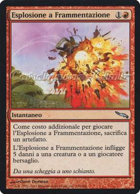106 / 306 Esplosione a Frammentazione non comune (IT) -NEAR MINT-