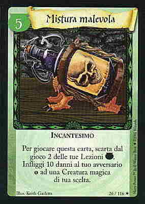 026/116 Mistura malevola rara (IT)