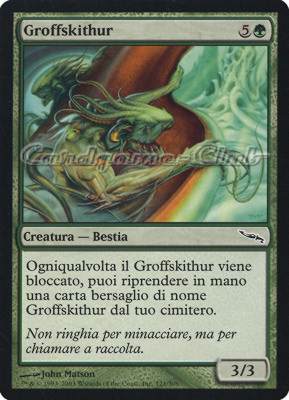 121 / 306 Groffskithur comune (IT) -NEAR MINT-