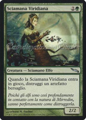 139 / 306 Sciamana Viridiana non comune (IT) -NEAR MINT-