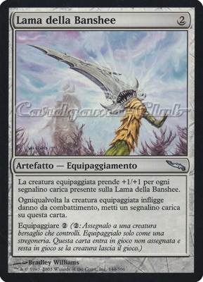 144 / 306 Lama della Banshee non comune (IT) -NEAR MINT-