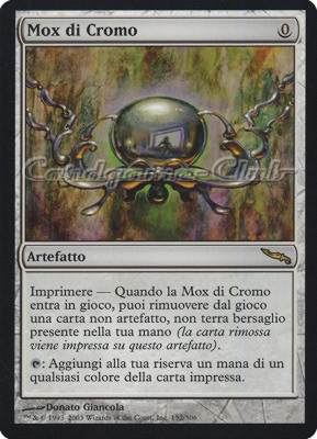 152 / 306 Mox di Cromo rara (IT) -NEAR MINT-