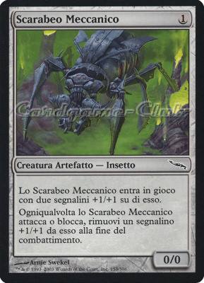 153 / 306 Scarabeo Meccanico comune (IT) -NEAR MINT-