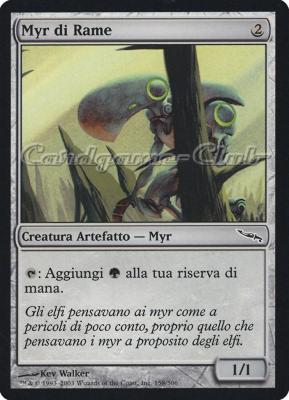 158 / 306 Myr di Rame comune (IT) -NEAR MINT-