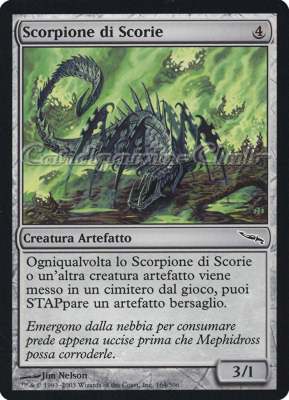 164 / 306 Scorpione di Scorie comune (IT) -NEAR MINT-