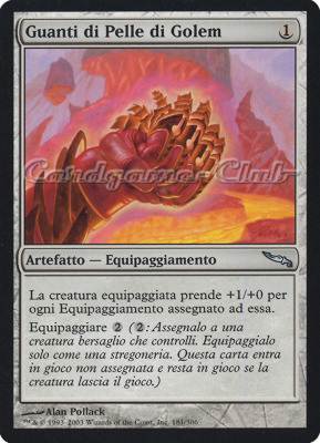 181 / 306 Guanti di Pelle di Golem non comune (IT) -NEAR MINT-