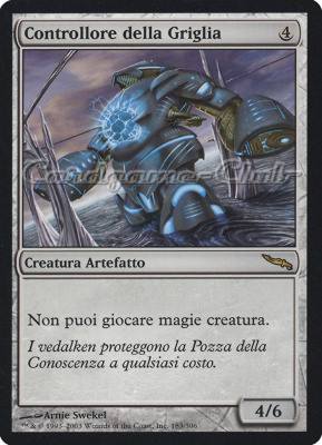 183 / 306 Controllore della Griglia rara (IT) -NEAR MINT-