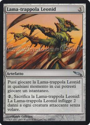 192 / 306 Lama-trappola Leonid non comune (IT) -NEAR MINT-