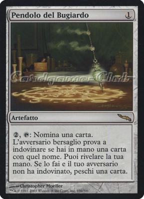 196 / 306 Pendolo del Bugiardo rara (IT) -NEAR MINT-