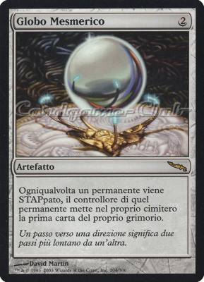 204 / 306 Globo Mesmerico rara (IT) -NEAR MINT-