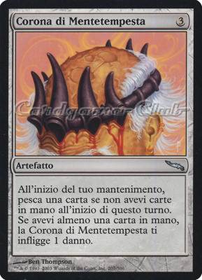 207 / 306 Corona di Mentetempesta non comune (IT) -NEAR MINT-