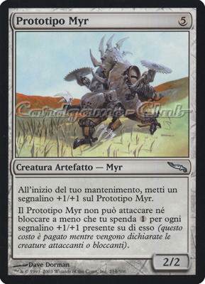 214 / 306 Prototipo Myr non comune (IT) -NEAR MINT-