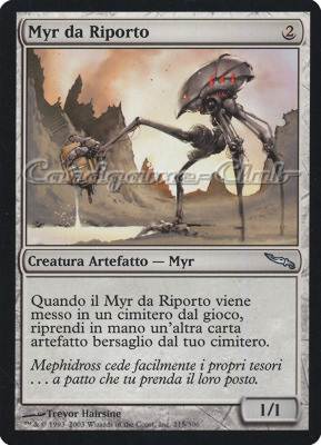 215 / 306 Myr da Riporto non comune (IT) -NEAR MINT-