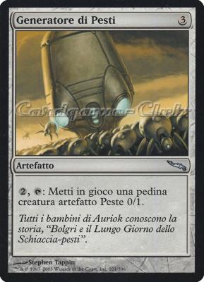 221 / 306 Generatore di Pesti non comune (IT) -NEAR MINT-